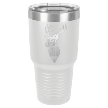 Best Buckin' Dad Ever 30oz Ringneck Tumbler
